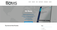 Desktop Screenshot of nirboms.com
